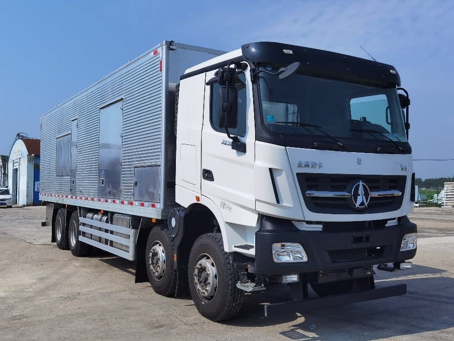 Truck-mounted QR-GT1800 generator set