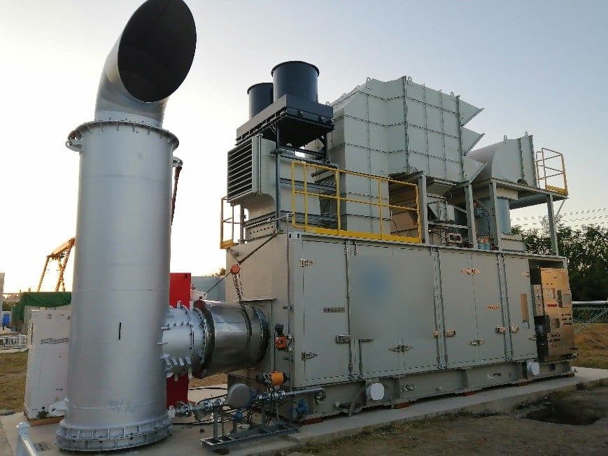 QR-GT1800 gas turbine generator package